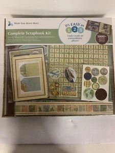 ATD Wish You Were Here Complete Scrapbook Kit - Picture 1 of 3