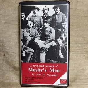 A First-Hand Account of Mosby's Men by John H Alexander - 3 Cassettes - Bild 1 von 4