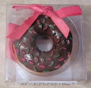 ELECCIÓN Dunkin Donuts Ornamento-Mini o Reg Donut Chocolate Glasting Sprinkles - Imagen 1 de 6