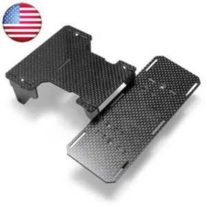 FLYXM Carbon Fiber Front Battery Mount for 1:10 RC Crawler SCX10 SCX10 II 90046 - Bild 1 von 11
