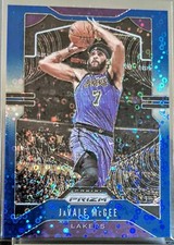 2019-20 Prizm Basketball JaVale McGee Blue Disco /175
