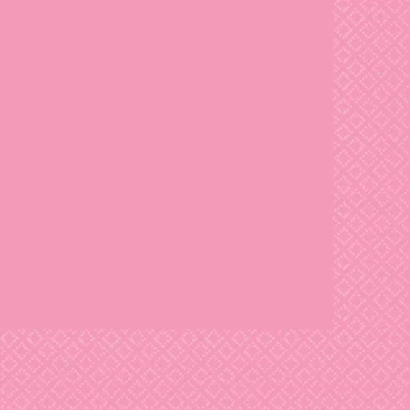 New Pink Lunch Napkins 2 Ply 40pk Fairy Princess Birthday Party Serviettes Decor - Image 1 of 1
