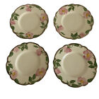 Franciscan Desert Rose Earthenware USA Bread Plates 6 3/8” Set of 4 Vintage