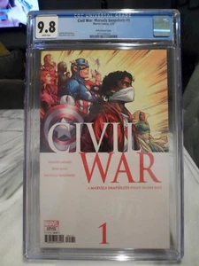 Civil War: Marvels Snapshots #1 Marvel 2021 Ryan Kelly Variant Cover CGC 9.8 - Picture 1 of 4