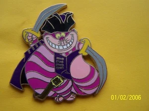DISNEY PIN CHESHIRE GATO PIRATA serie Disney shopping le 250 - Imagen 1 de 2