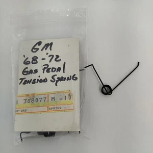 1968-1972 C3 Corvette Gas Pedal Tension Spring NOS (1) GM#368077 - Picture 1 of 8
