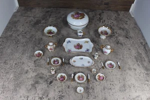 Limoges MINIATURE PLATES, PLATTERS, POTS, DISH and MORE!! 24 PIECE SET - Picture 1 of 12