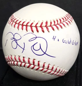 Bret Boone autographed baseball inscribed 4x Gold Glove (ROMLB Mariners Braves) - Picture 1 of 3