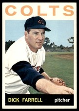 1964 Topps Dick Farrell * Houston Colt .45s #560