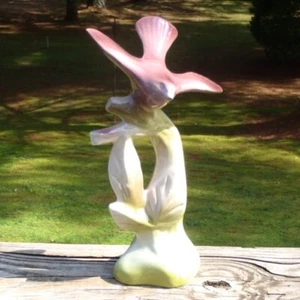 Vintage Los Angeles California Art Pottery Bird o/Tree 9" FIGURINE SCULPTURE #82 - Picture 1 of 7