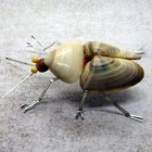 BURKINA FASO OUAGADOUGOU RECYCLING UPCYCLING METALL BEADS INSEKTEN BUG TIER