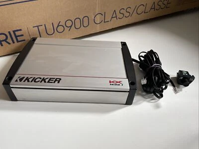 KICKER  Monoblock digital Verstärker Subwoofer Class D Mono Amplifier KX1600.1 - Bild 1 von 4