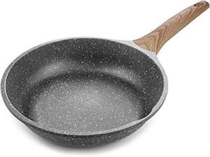 Caannasweis Nonstick Pan Granite Stone Frying Pan Best Non  Assorted Sizes