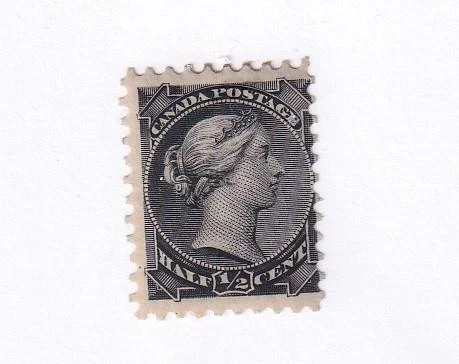 CANADÁ # 34 MNH 1/2 ct NEGRO PEQUEÑO GATO REINA VALOR $75 Foto 1 de 1
