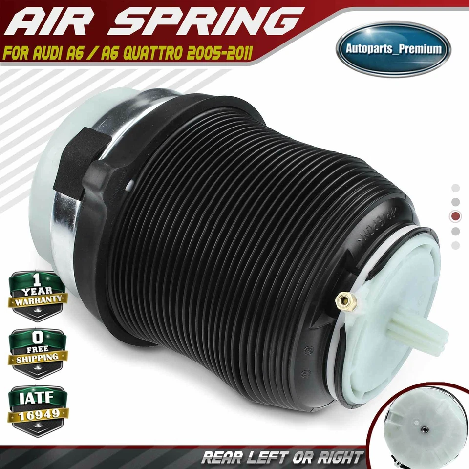 Задняя пружинная подушка пневмоподвески L/R для Audi A6 2006-2011 A6 Quattro 2005-2011 - Изображение 1 из 4