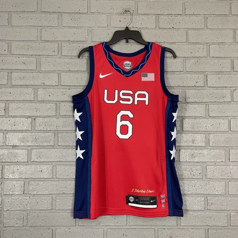 $110 Womens Size M Nike 2020 Tokyo Olympics #6 Sue Bird USA Basketball Jersey Cover