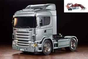 Tamiya Scania R470 Silber Edition 1:14 Truck RC Bausatz + LED-Licht #56364LED - Bild 1 von 2
