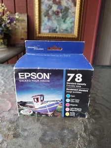 Original EPSON 78 5er-Pack Multicolor Standard Foto Tintenstrahlpatronen Ablaufdatum 01/10 - Bild 1 von 5