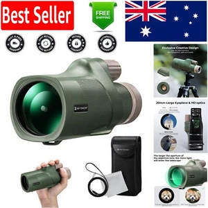 High-Definition 12X50 Monocular with Tripod Interface for Outdoor Adventures - Picture 1 of 10