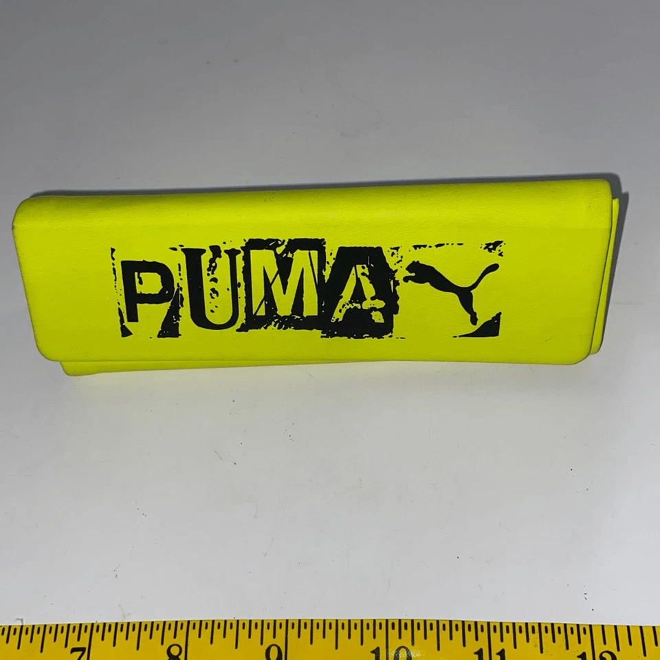 Puma Unisex Aviator's Sunglasses with Neon Green Case - Image 1 of 4
