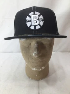 47 Brand NHL Boston Bruins Zdano Chara Player Hat Cap Flatbrim Snapback FREESHP - Picture 1 of 7