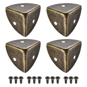 20 Stück Metallbox Eckenschutz Kantenschutz 30x30x30mm Bronzeton - Bild 1 von 5