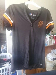 NWT San Francisco Giants Genuine Merchandise TX3 COOL T Shirt womens SZ Large - Picture 1 of 2