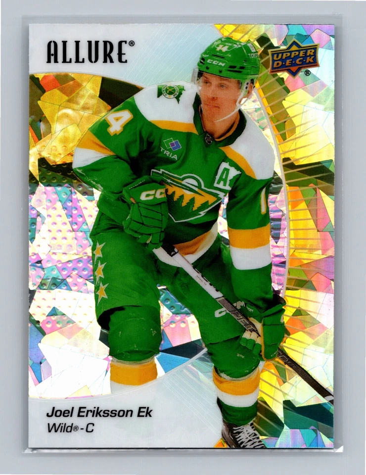 2023-24 Upper Deck Allure - Joel Eriksson Ek #87 Yellow Taxi - Image 1 of 1