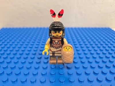 Lego 71011 Minifigures Series 15 Tribal Woman Native American Papoose BABY  - Image 1 of 4