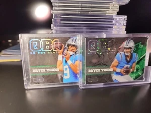 💥💥2 2023 Wild Card Bryce Young QB On The Clock 1/1 Black Green Foil NFL💥💥 - Bild 1 von 11