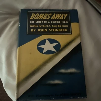 BOMBS AWAY THE STORY OF A BOMBER TEAM By John Steinbeck 1942 - Image 1 of 4