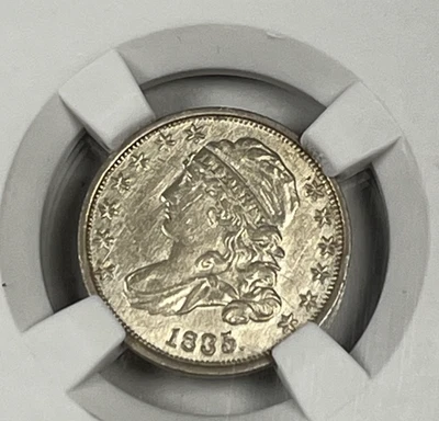 1835 Capped Bust Dime : AU - Image 1 of 2