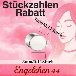 Neodym Magnet Scheibe Magnet Rund Zylinder 3x3mm Whiteboard Kühlschrank Pinnwand - Bild 1 von 3