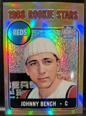 2001 Topps Archives Reserve - Johnny Bench #6 - Image 1 of 2