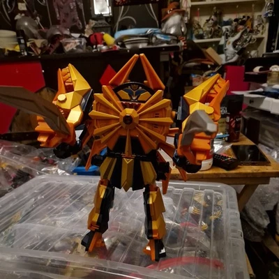 Bandai Power Rangers SAMURAI Shinkenger DX Daikai-Oh ClawZord Megazord Japan F/S - Image 1 of 4