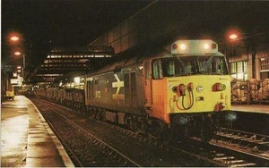 Eisenbahn Postkarte BR Class 50 50022 Anson Exeter St Davids 1981 Lok - Bild 1 von 1