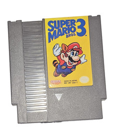 Super Mario Bros 3 NES Game Cartridge Nintendo 1990 Authentic