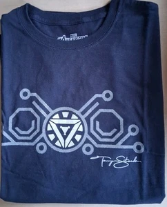 ⚡ Marvel Avengers Tony Stark “Arc Reactor” Tee | Loot Crate Exclusive | Men’s XL - Picture 1 of 3