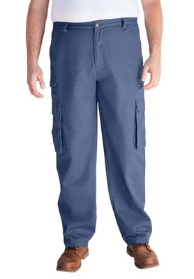 Boulder Creek by KingSize Men's Big & Tall Ranger Side-Elastic Stacked Cargo - Image 1 of 4