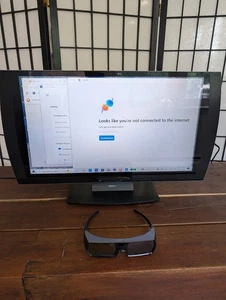 Sony PlayStation 3D Display TV Monitor w. Power Cable & Glasses - Picture 1 of 1