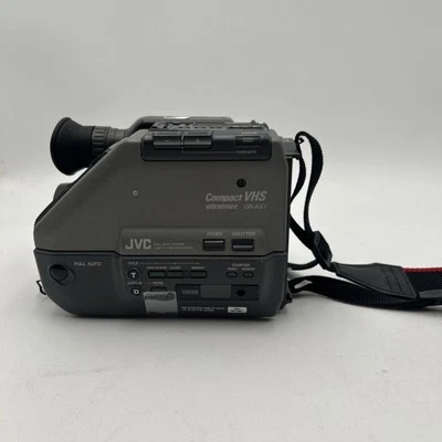 JVC compact VHS Camcorder GR-AX7 Complete With Battery, Charger, Cables, Casette - Image 1 of 3