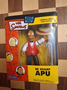 Boxed C.2003 The Simpsons Playmates Be Sharp Apu World of Springfield 15cm - Bild 1 von 6
