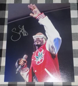 Snoop Dogg Signed 8x10 Photo Rapper Music Death Row - Picture 1 of 1