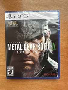 Metal Gear Solid Delta: Snake Eater Tactical Edition SONY PS5 NEW SEALED - Picture 1 of 3