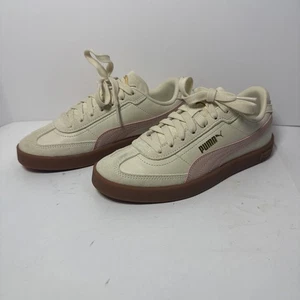 pair of Puma Club II Era sneakers Woman’s Size 4 New White / Pink - Picture 1 of 8