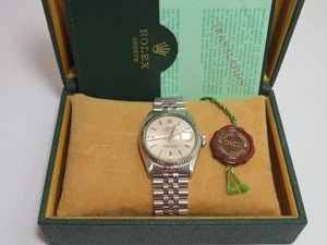 ROLEX Datejust 36 16014 acciaio/oro 18 carati scatola orologio - Foto 1 di 16