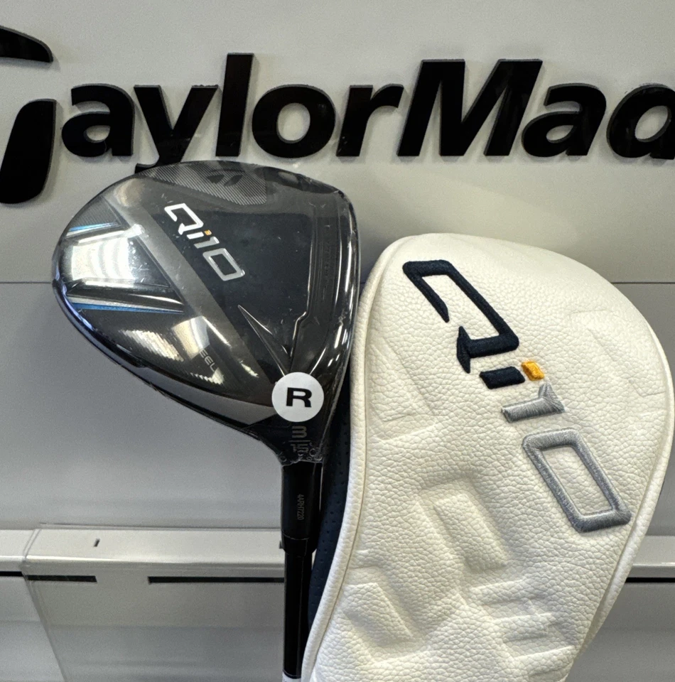 TaylorMade Qi10 3 Fairway Wood 2024 Regular Flex - Novo - Imagem 1 de 4