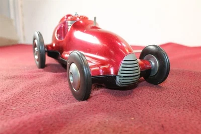 RARA AUTO DA CORSA MIDGET 1954 REAL MCOY .19 CANDY APPLE RED TETHER ALIMENTATA A GAS RARA - Immagine 1 di 4