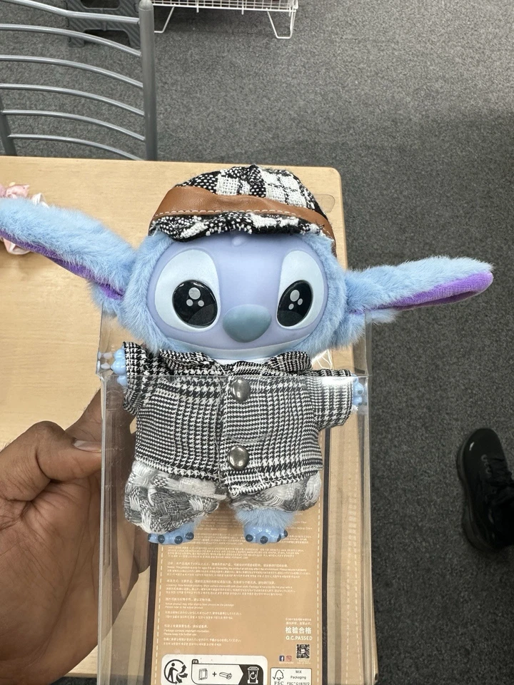 Lababu Disney Stitch Plush Vinyl Dressed Up Doll  Stitch Dressed Up Series - Image 1 of 4