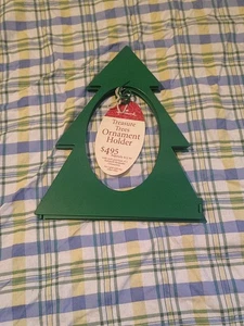 Soporte de adorno de árboles del tesoro Hallmark 2004 vintage para 3 adornos nuevo con etiquetas - Imagen 1 de 7